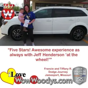 Francie and Tiffany R. Jamesport, Missouri - Wow Woody's