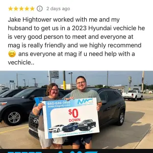 Smiles, New Beginnings, and a 2023 Hyundai Tucson: Gage & Cinphany's MAG CDJR Story