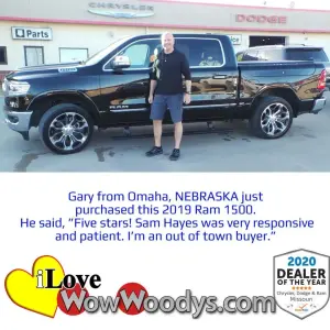 Gary - Wow Woody's