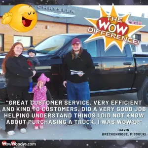 Gavin - Wow Woody's