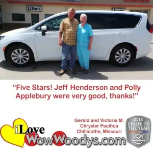Gerald and Victoria M. Chillicothe, Missouri - Wow Woody's