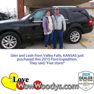 Glen and Leah - Wow Woody's