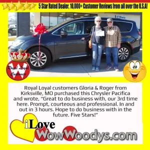 Gloria and Roger - Wow Woody's