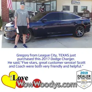 Gregory - Wow Woody's