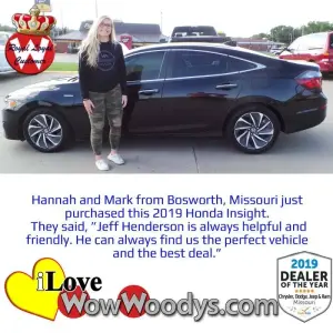 Hannah and Mark - Wow Woody's