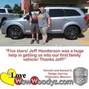 Hannah and Samuel E. Chillicothe, Missouri - Wow Woody's