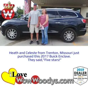 Heath and Celeste - Wow Woody's