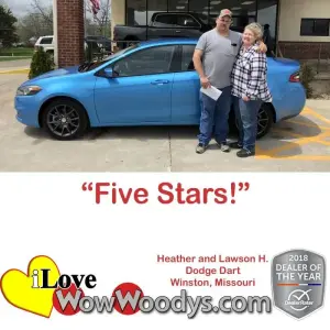 Heather and Lawson H. Winston, Missouri - Wow Woody's