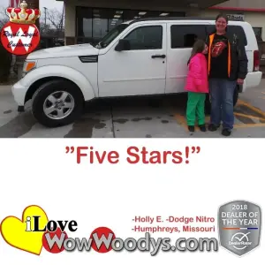 Holly E. - Humphreys, Missouri - Wow Woody's