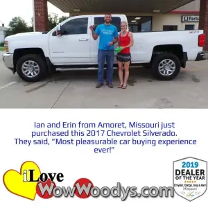 Ian and Erin - Wow Woody's