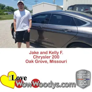 Jake and Kelly F. Oak Grove, Missouri - Wow Woody's