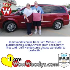 James and Dennine - Wow Woody's