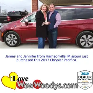 James and Jennifer - Wow Woody's