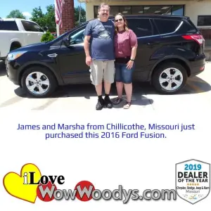James and Marsha - Wow Woody's