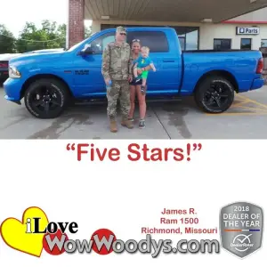 James R. Richmond, Missouri - Wow Woody's