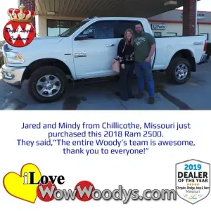 Jared and Mindy - Wow Woody's