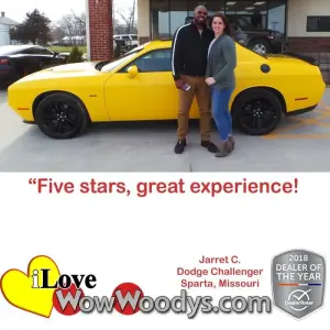 Jarret C. Sparta, Missouri - Wow Woody's