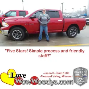 Jason S. - Pleasant Valley, Missouri - Wow Woody's