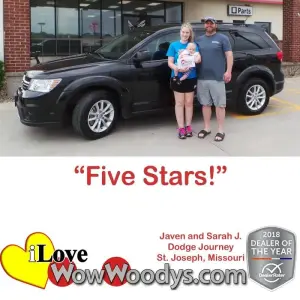 Javan and Sarah J. St. Joseph, Missouri - Wow Woody's
