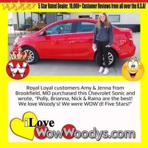 Amy and Jenna - Wow Woody's