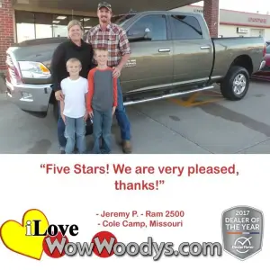 Jeremy P. - Cole Camp, Missouri - Wow Woody's