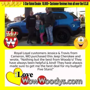 Jessica and Travis - Wow Woody's