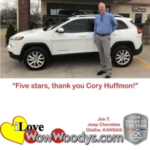 Jim T. Olathe, KANSAS - Wow Woody's