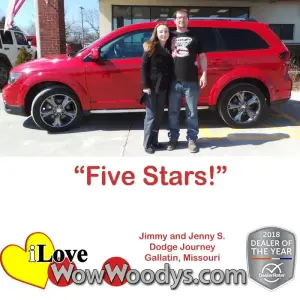 Jimmy and Jenny S. Gallatin, Missouri - Wow Woody's