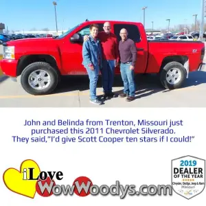 John and Belinda - Wow Woody's