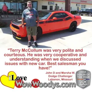 John D. and Marsha W. Lebanon, Missouri - Wow Woody's