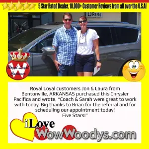 Jon & Laura - Wow Woody's
