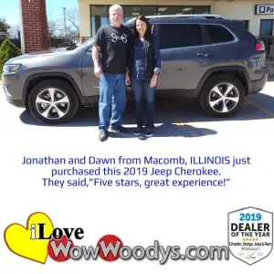 Jonathan and Dawn - Wow Woody's