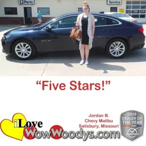 Jordan B. Salisbury, Missouri - Wow Woody's
