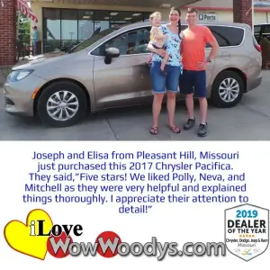 Joseph and Elisa - Wow Woody's