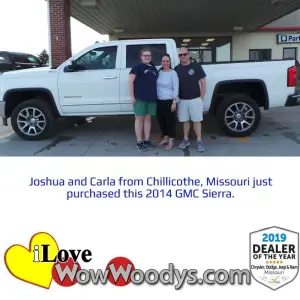 Joshua and Carla - Wow Woody's