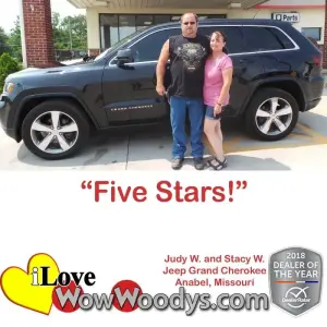 Judy W. and Stacy W. Cameron, Missouri - Wow Woody's