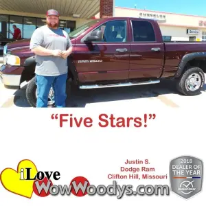 Justin S. Clifton Hill, Missouri - Wow Woody's
