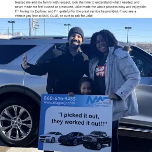 Testimonial from Sadao & Ashley from Springfield, IL to MAG CDJR
