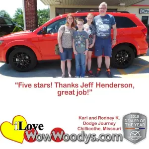 Kari and Rodney K. Chillicothe, Missouri - Wow Woody's