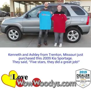 Kenneth Y. and Ashley T. - Wow Woody's