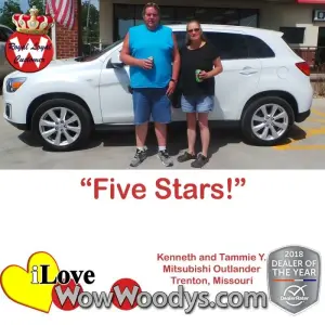 Kenneth and Tammie Y. Trenton, Missouri - Wow Woody's