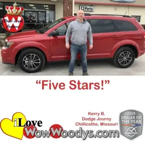 Kerry B. Chillicothe, Missouri - Wow Woody's