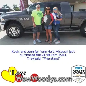 Kevin and Jennifer - Wow Woody's