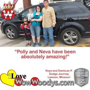 Keya and Damican P. Lawson, Missouri - Wow Woody's