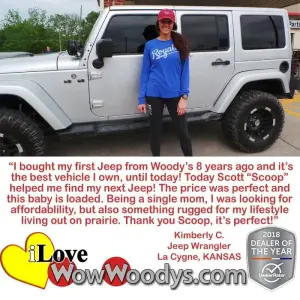 Kimberly C. La Cygne, KANSAS - Wow Woody's