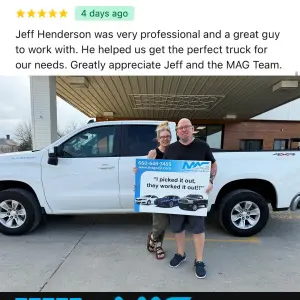 Small-Town Service, Big-Time Truck: Kimberly & John Drive Home Happy in a 2023 Chevrolet Silverado 1500