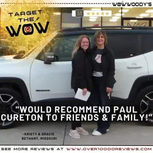 Kristy & Gracie - Wow Woody's