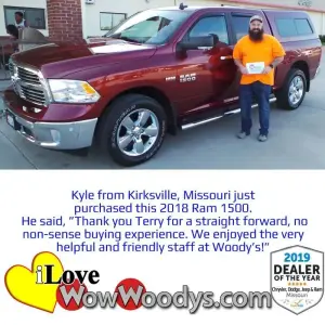Kyle - Wow Woody's
