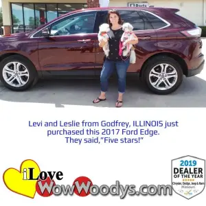 Levi and Leslie - Wow Woody's