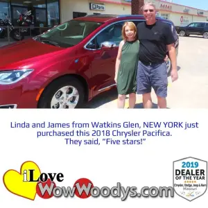 Linda and James - Wow Woody's